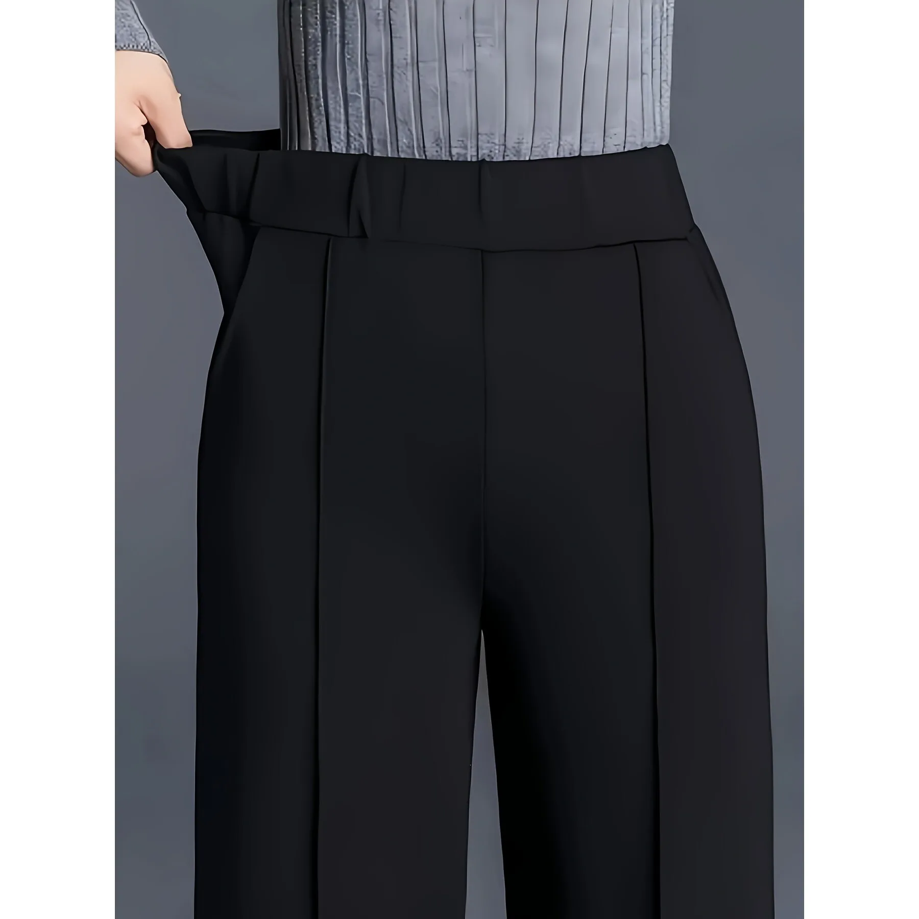 

Women's Wide Leg Pants Comfortable Casual Harlan Trousers Neutral Style Spring Collection Other Material 100% Fashionable