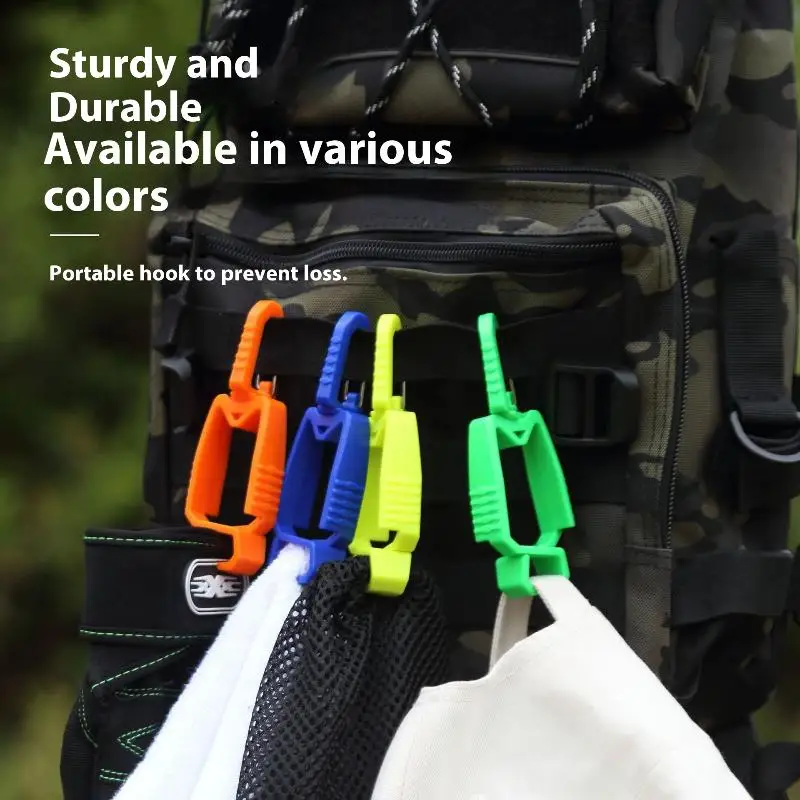 

Уличные защитные перчатки, вешалка с зажимом, многоцелевой защитный держатель для рабочих перчаток, ключи от бутылки с водой, зажим для ремня для перчаток с защитой от падения