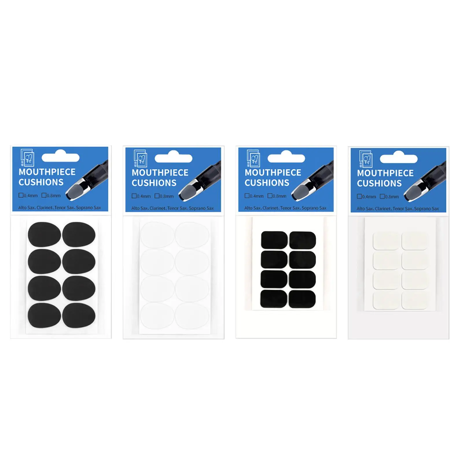 Saxophone Patches Mouthpiece Pad Cushion Anti Slip Whistle Head Instrument Parts