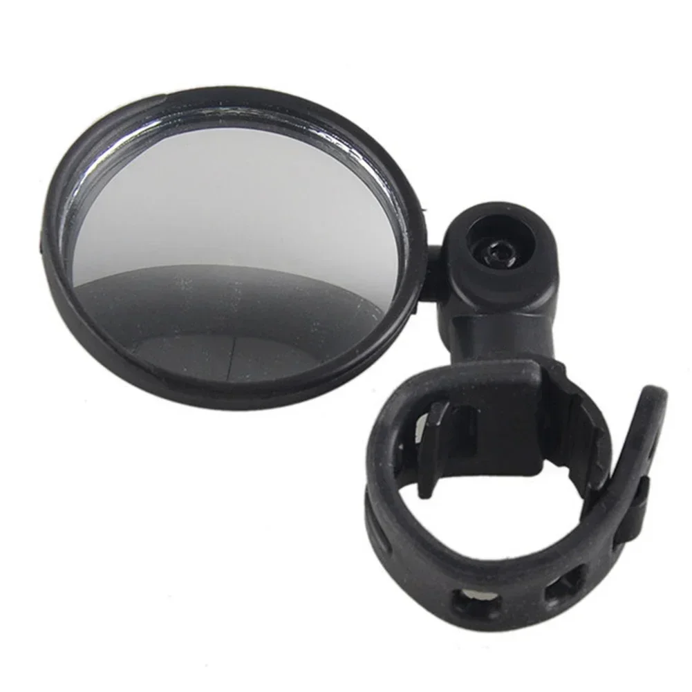 

Handlebar Rear View Glass Round 5.1*5.1cm Accessories Adjustment Mirror Mountain Bikes Multi-Joint Road Practical