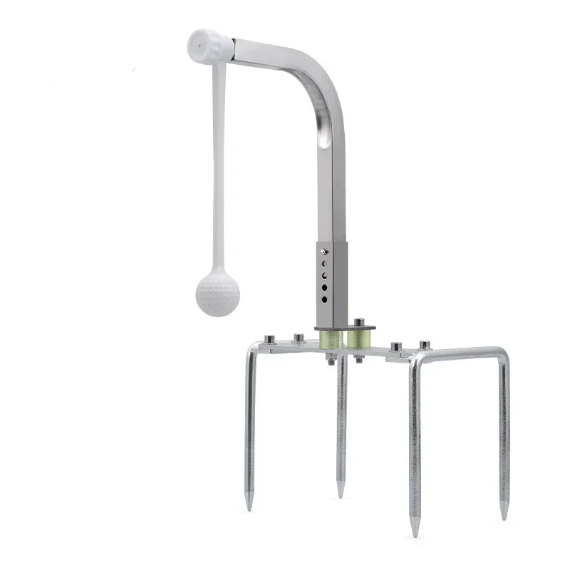 Newly Upgraded Ultra-light Portable Golf Swing Trainer 360 ° Rotating Adjustable Height New Practice Tool
