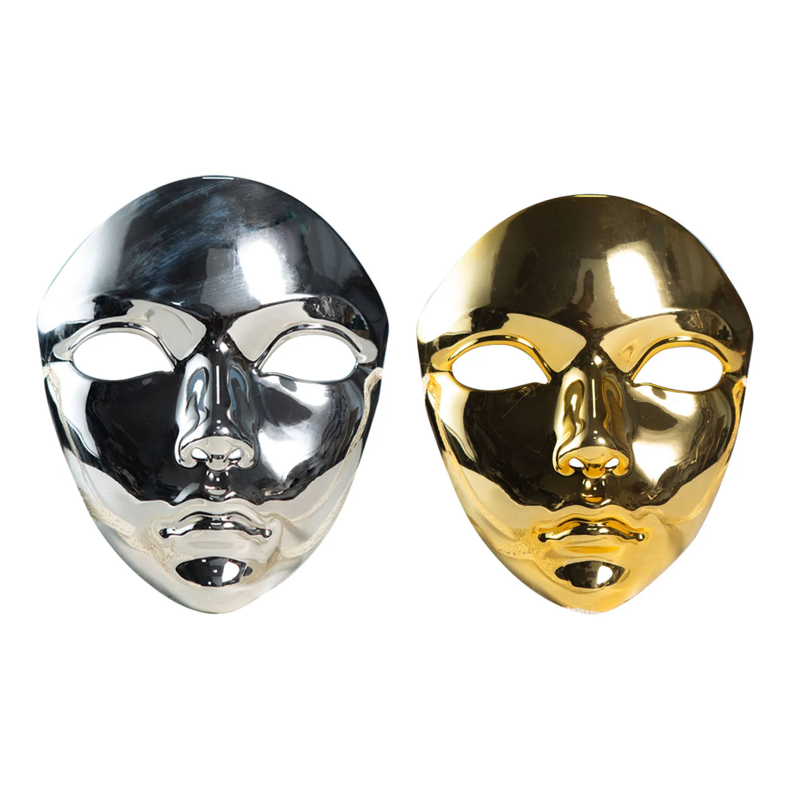 

Ball Mask Flowing Painted Phantom Mask Archaistic Full Face Costume Mask Hanfu Cosplay Mask for Halloween Masquerade Accessories