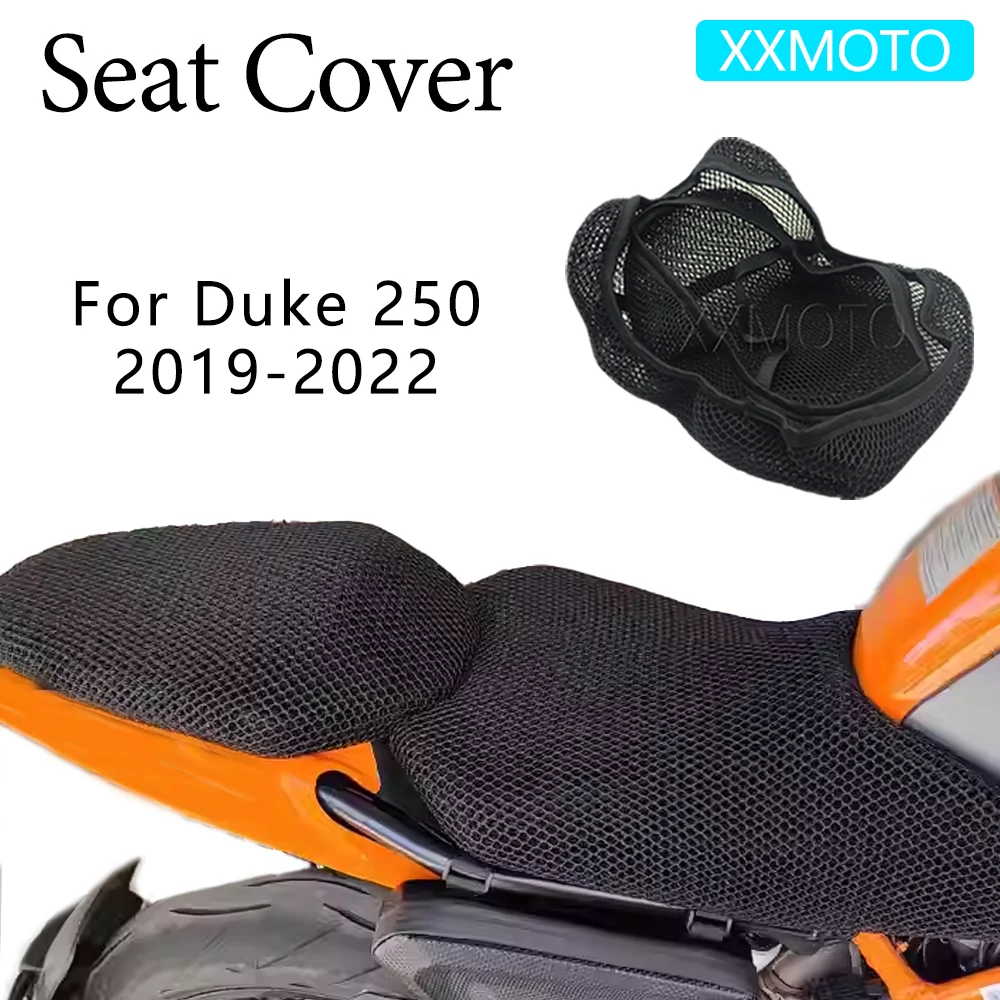 

For KTM Duke 250 Duke250 2019 2020 2021 2022 Motorcycle Seat Cover Heat Insulation Fabric Breathable Non-Slip Protection Cushion