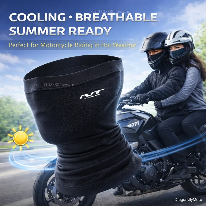 

For Honda NT1100 NT 1100 2022 2023 Motorcycle Summer Cooling Breathable Face Mask Neck Gaiter Balaclava Custom Logo