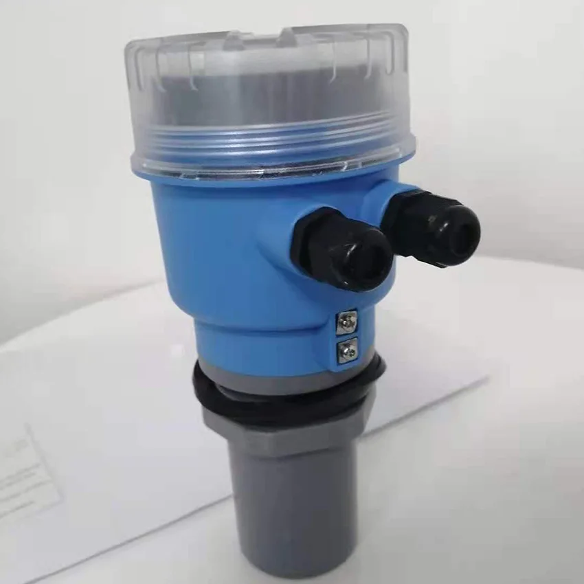 Digital Ultrasonic Level Indicator Water Fuel Oil Liquid Tank Level Measurement Sensor 0.5% Accuracy Level Meter wholesale