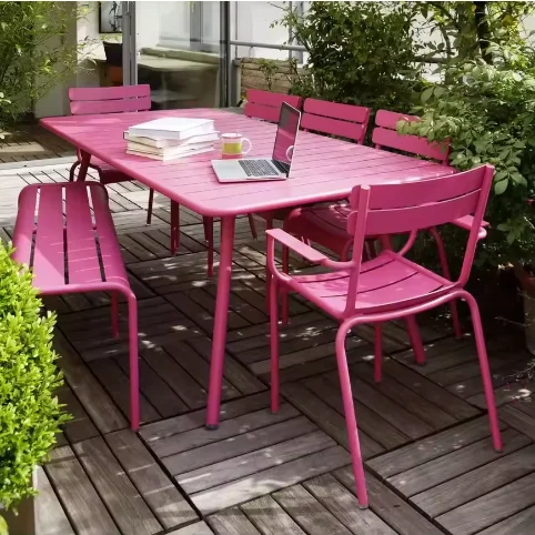 Modern Furniture Metal Restaurant Coffee Shop Patio Garden Hotel Aluminium Outdoor Tables