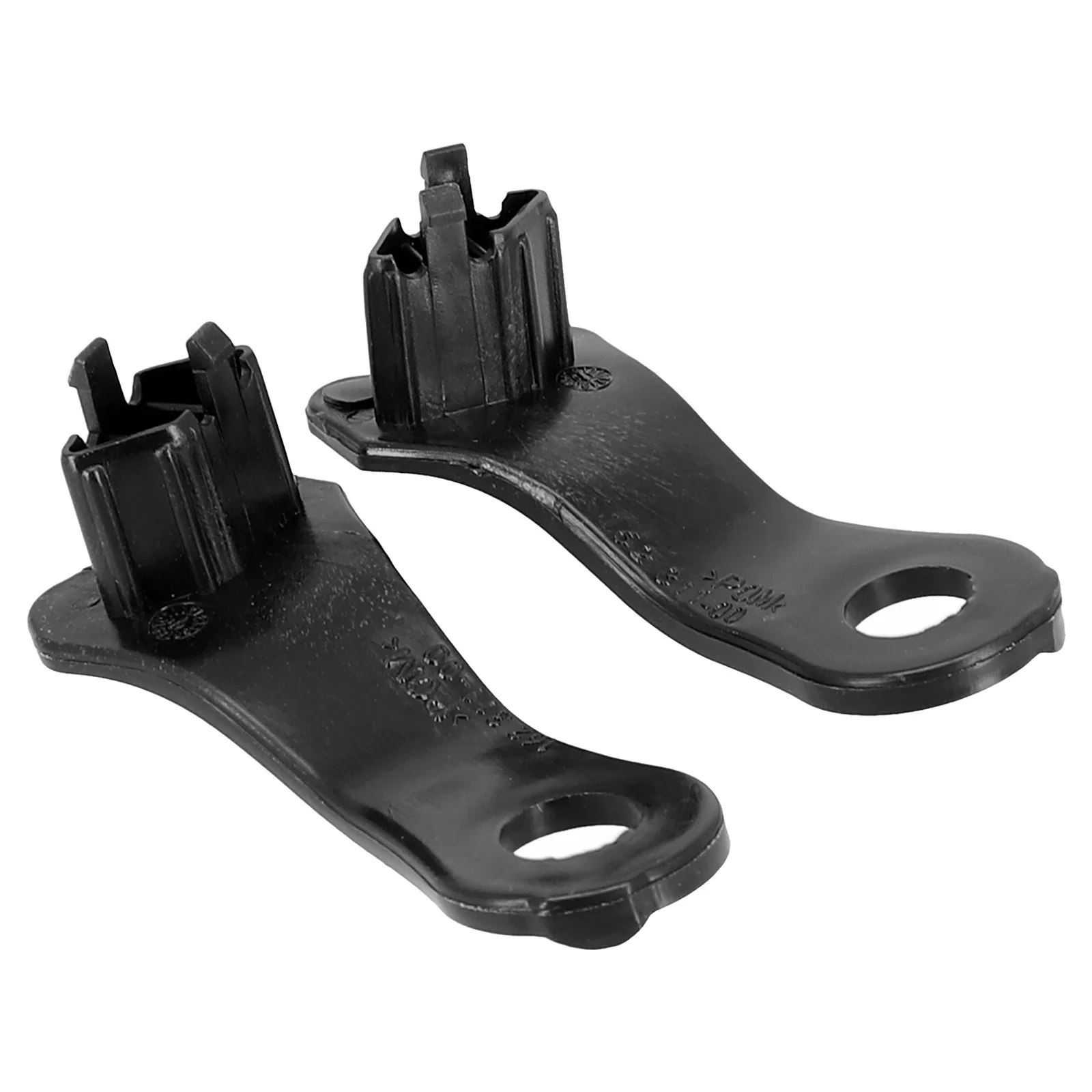 2Pcs Car Front Headlight Headlamp Repair Kit Bracket Clip For BMW 5 Series E60 E61 2003-2010 63126949633 63126949634