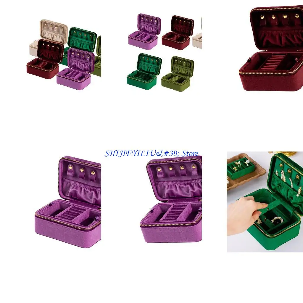 

E21f Элегантная ювелирная коробка портативное колье, подходящее для ювелирного ожерелья