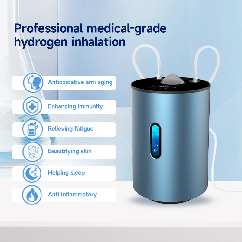 Hydrogen Breathing Machine H2 Hydrogen Inhaler Machine Portable Mini Hydrogen Oxygen Generator Anti-aging Health Care