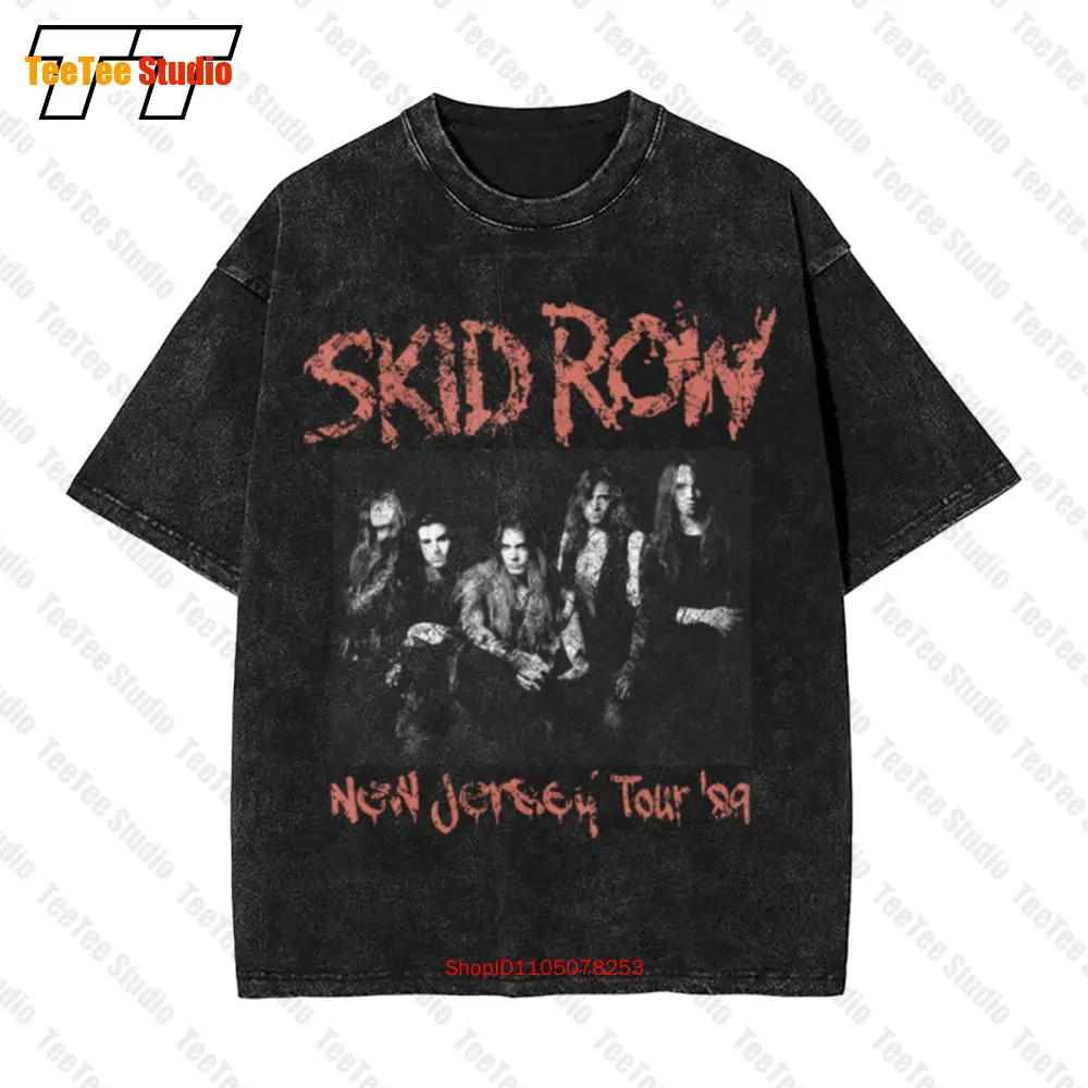 

Skid Row Tour 89 American World Tour Vintage Oversized T-Shirt 2TC3