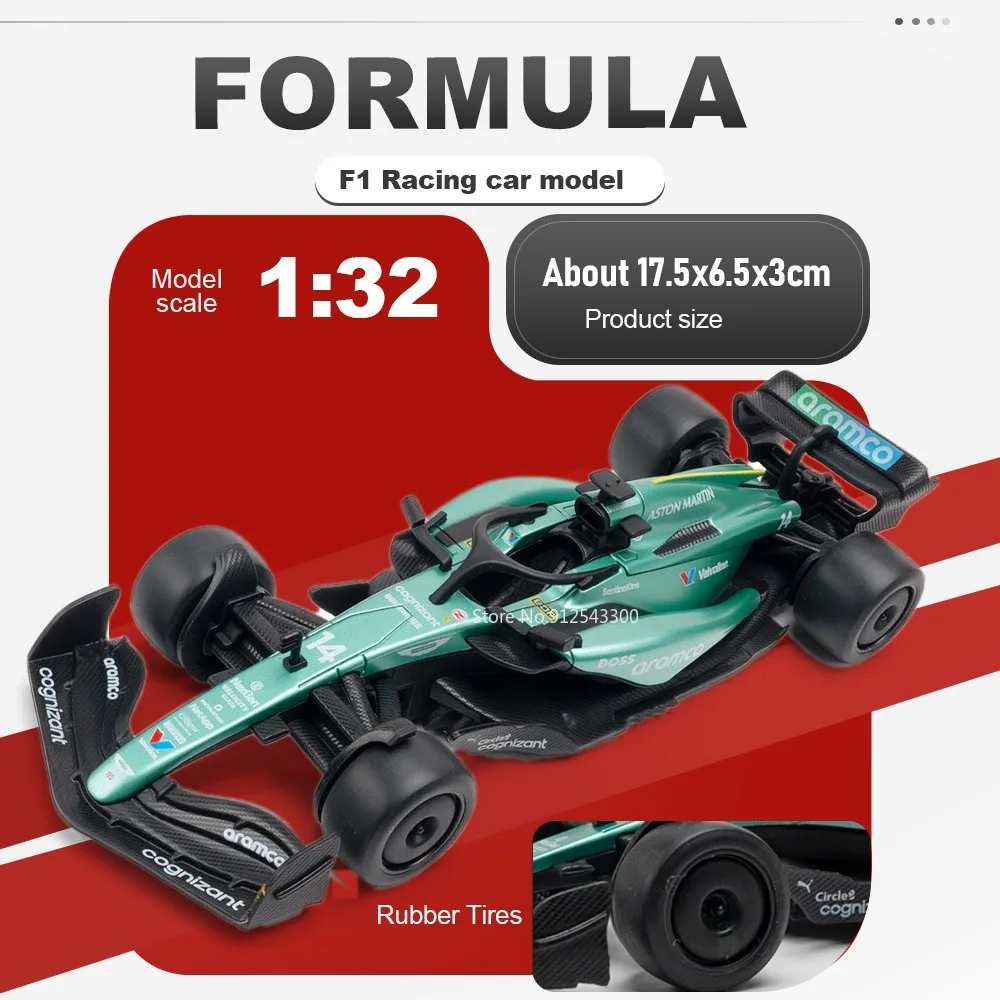Масштабная-модель-гоночного-автомобиля-Формулы-1-1-32-литая-под-давлением-из-металлического-сплава-миниатюрная-для-мальчиков-праздничный-подарок