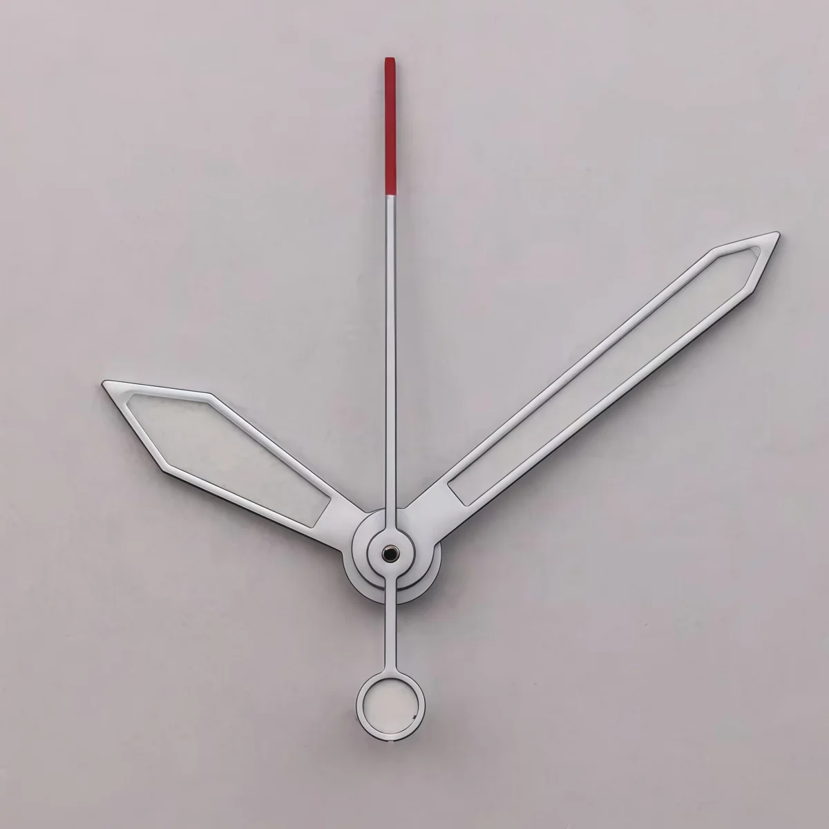 Black and white watch hands are suitable for NH35 NH36 ETA2824 PT5000 automatic movement accessories red tip second hand.