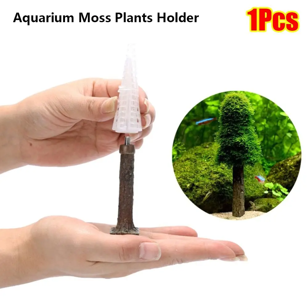 シミュレーションクリスマスツリー水槽モス植物ホルダーミニツリ - Aquarium Planted Background のレビューと価格