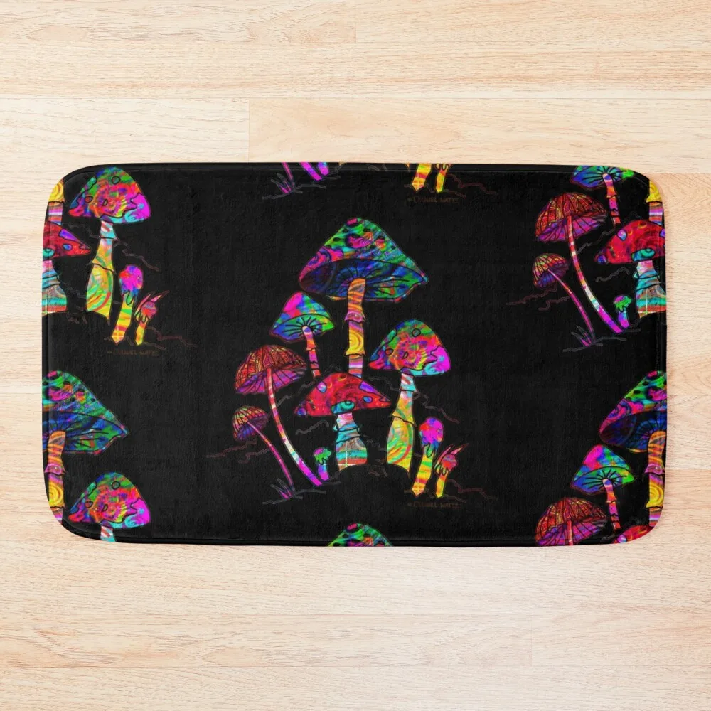 

Magic Mushroomz Bath Mat Carpet For Shower Carpet Living Room Anti-Skid Shower Carpet For Home Entrance Mat