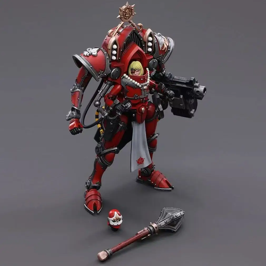 

JOYTOY Dark Source Warhammer 40K Fighting Nun Bloody Rose Cultivation Levador 1/18 Moving Soldier Model