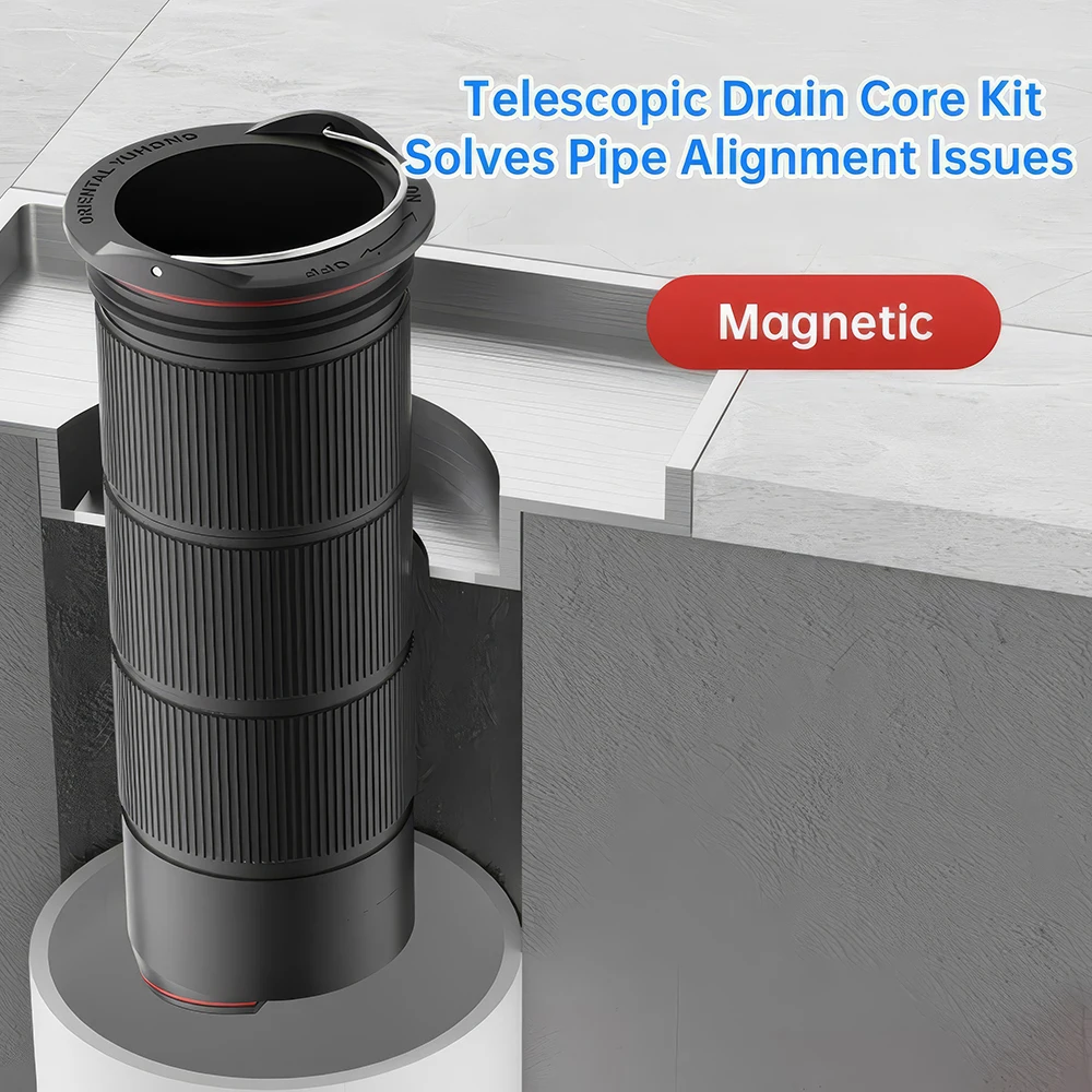 

ORIENTAL YUHONG Lengthened Floor Drain Core Anti Odor Proof Sink Odor-resistant Valve Floor Drain Water Filter Shower Strainer