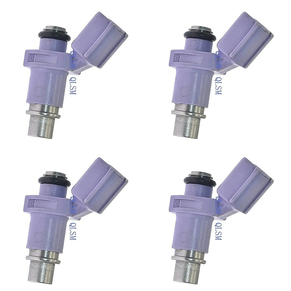 

4PCS Fuel Injector 6P2-13761-0000 6P2137610000 for Yamaha 225 250 300 350 4 Stroke Premium Car Accessories