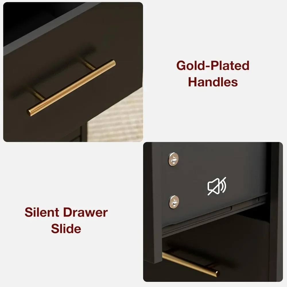 미용실 트롤리, 헤어 스타일리스트용 드라이어 홀더 3개가 있는 이동식 헤어 카트, 뷰티 이발소용 메이크업 정리대 캐비닛