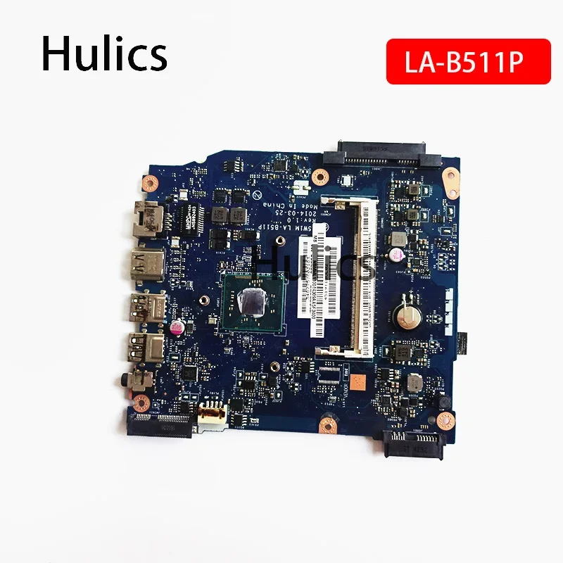 

Hulics Used Laptop Motherboard Z5W1M LA-B511P FOR ACER Aspire ES1-511 Main Board