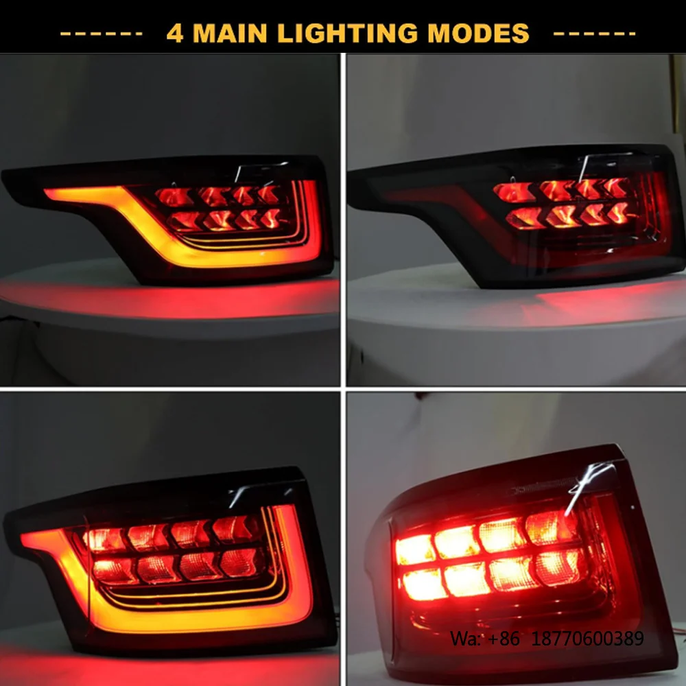 High Quality Car Parts Tail Light for 2014 up 2020 Range Rover Sports view 4