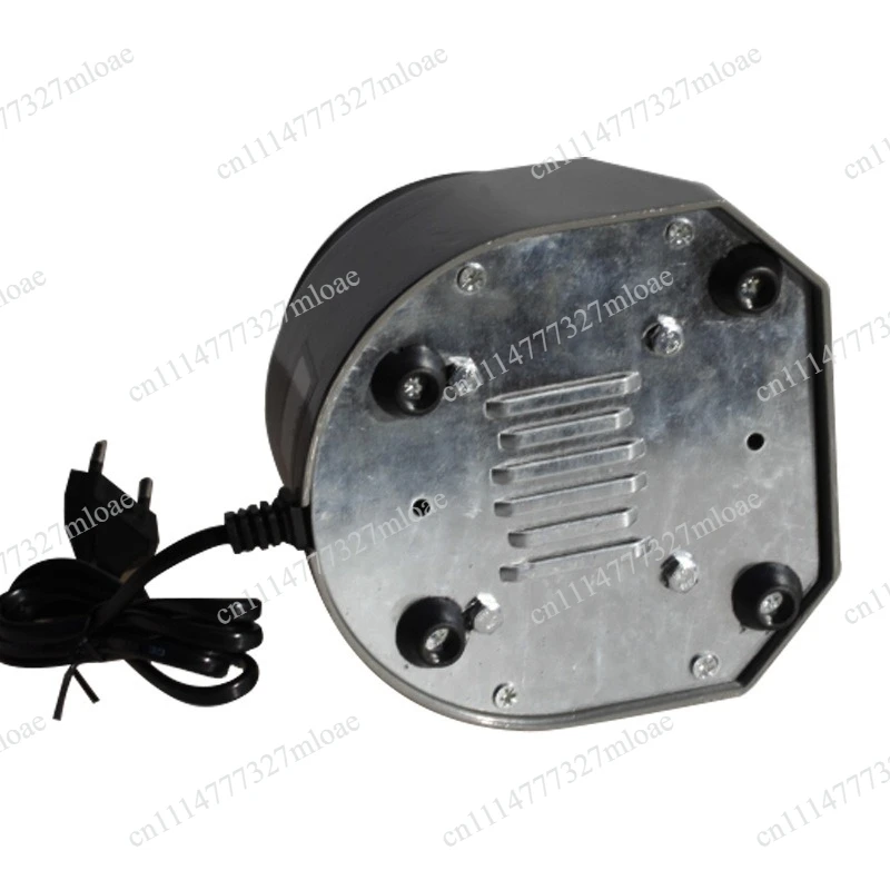 0728 0981  Plaster Vibrator 4'' Round Small Gypsum Variable Intensity Shaker Oscillator Lab Equipment
