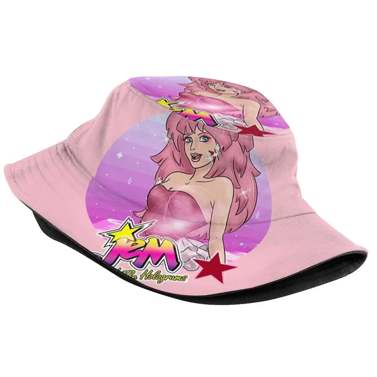 J.em And The Holograms Retro Fishing Hunting Climbing Cap Fisherman Hats Jem And The Holograms 80scartoons 80s Tv 90s Retro