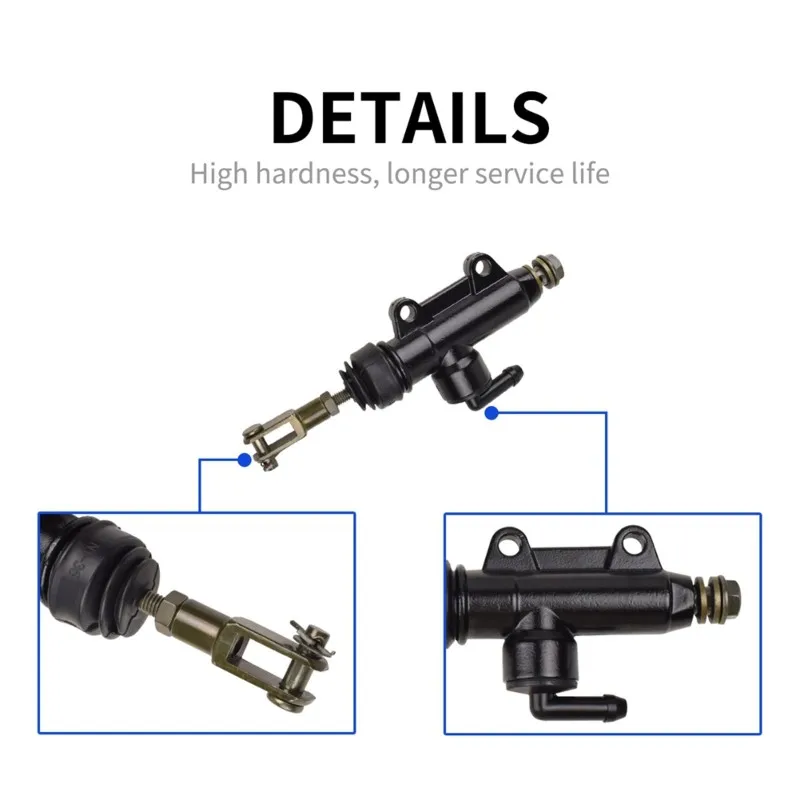 #90C (Black)Motorcycle Rear Brake Master Cylinder for KTM 90113060000 RC125 RC200,Motorbikes Accessories