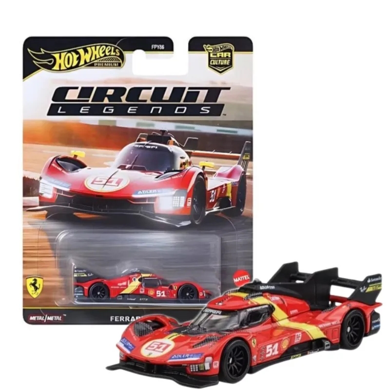 Hot Wheels Ferrari SF90 Stradale 365 GTB4 Diecast Model Car 1:64 Scale Collectible Toy - Race Day Theme