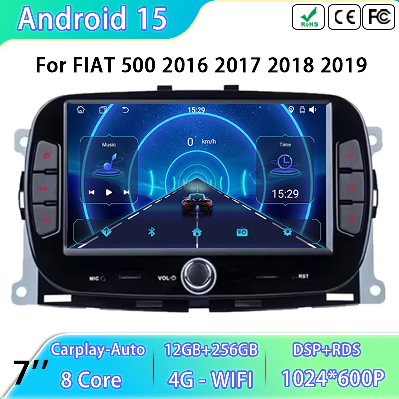 7 Inch For Fiat 500…