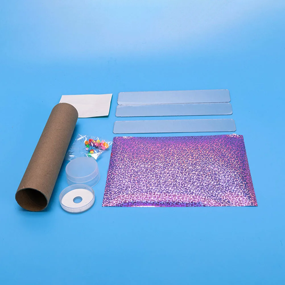 Kit de fabrication de kaléidoscope, 3 ensembles, bricolage, artisanat scientifique fait à la main, pour enfants étudiants, Puzzle éducatif, activité d'assemblage