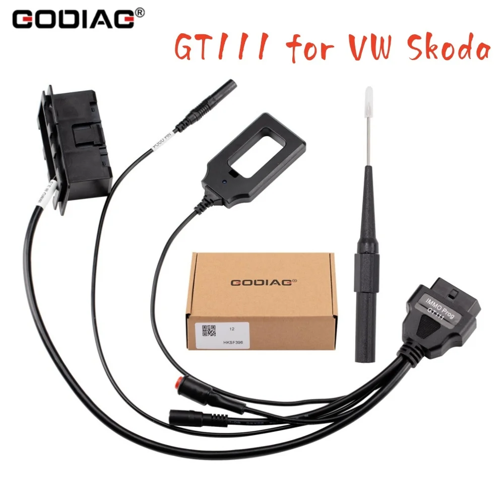 

GODIAG GT111 для VW Skoda Seat CAN-Bus 3-го и 3,5-го поколения, приборная панель IMMO, соответствующий ключу, кабель тестовой платформы