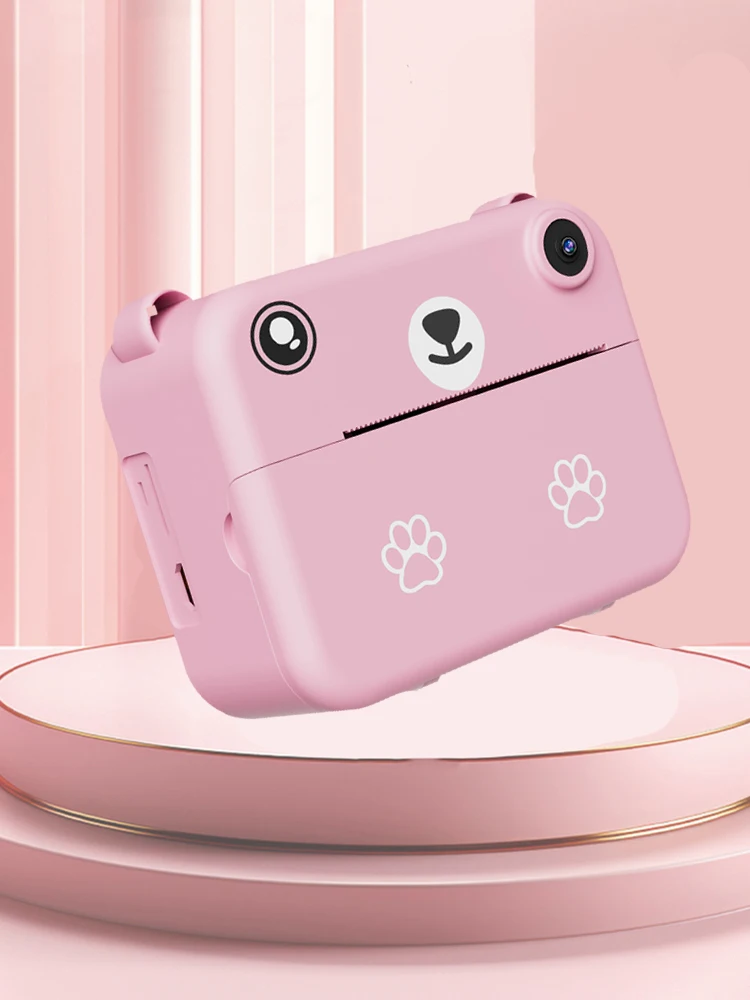 Multifunktionale Kinderkamera ist ein unverzichtbares Halloween-Geschenk. Die Kamera kann sofort drucken und ist eine tragbare kleine Kamera. – Detail 3