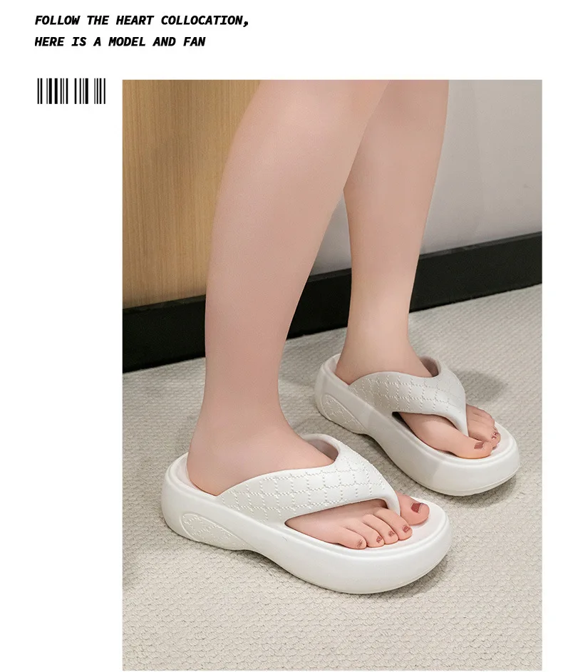 Advanced Non-Slip Summer Wear Thick Bottom Heightening Deodorant 2025 Sandals New Slippers And