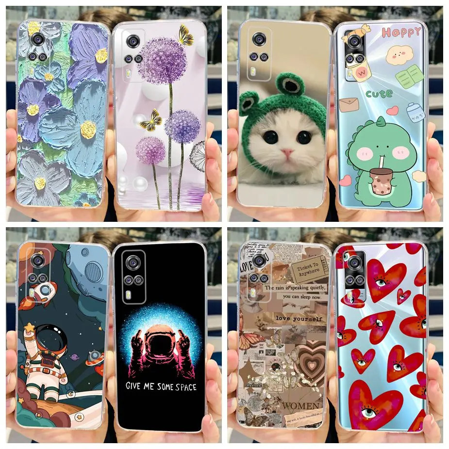 For Vivo Y31 Case Vivo Y51a V2031 Cute Fashion Painted Cover Soft Silicone Phone Cases For Vivo Y51 2020 December VivoY31 Fundas