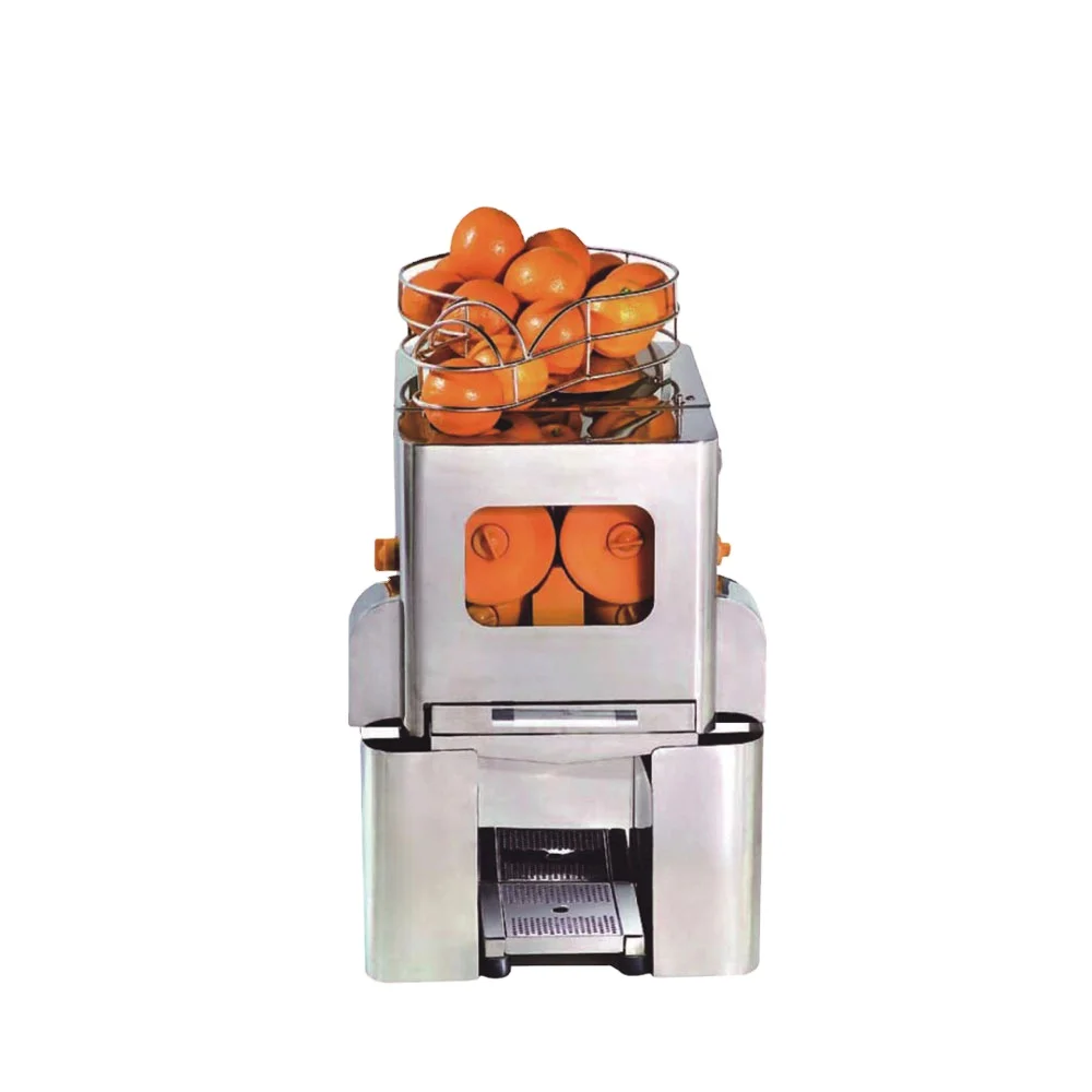 

OJ150 Stainless Steel Automatic Oran Lemon Juicer 220V Juice Extractor Home Restaurant Use Eco-Friendly Engine New Used