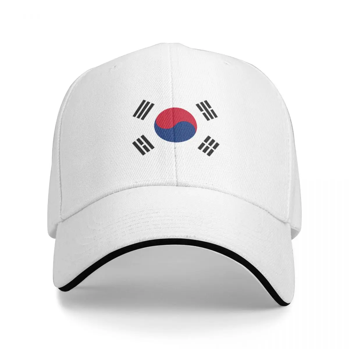 Zuid-Korea Vlag Taegeukgi Camping Baseball Caps Vrouwen Hoge Kwaliteit Gepersonaliseerde Mannelijke Strand Vader Hoed Pet