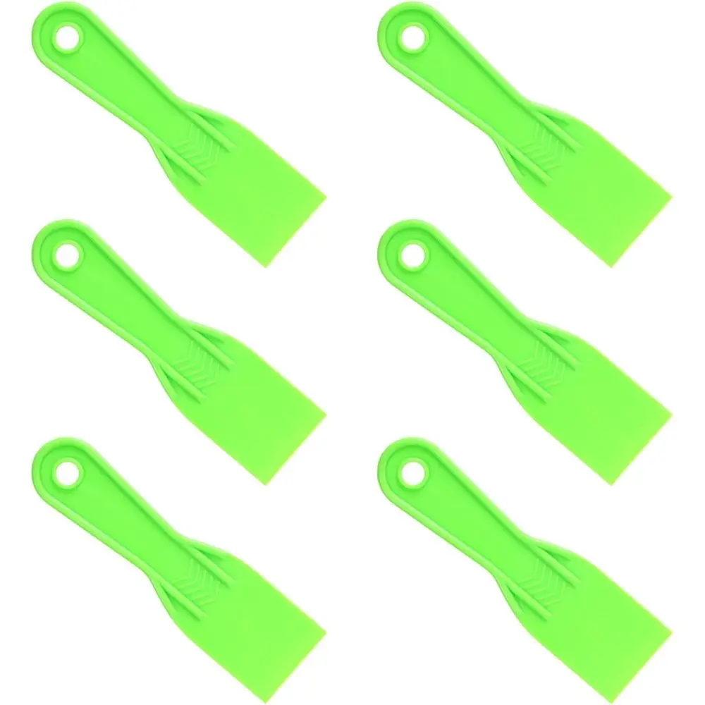 

6 шт. пластиковый шпатель, гибкий скребок для шпаклевки, скребок для стен, аксессуар для ремонта, разметки, плавления и покраски (гр)