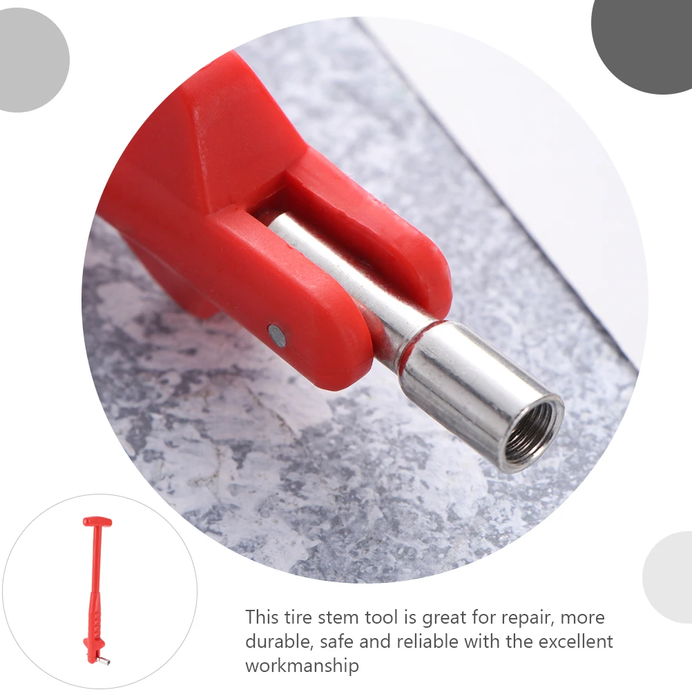 

2 pcs Stem Installation Stem Removal Plastic Tire Installation Tools Car Tyre Repair Valves Core Tyre Valves