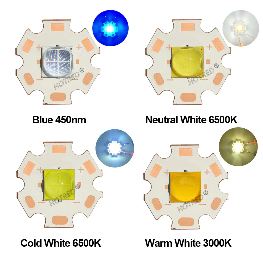 LED 30W 40W 50W XHP70.2 XHP70.3 Hi XHP90 SBT90 Cold White Warm White Beads Torch Flashlight Current Driver 23mm DC3-3.7V image 3