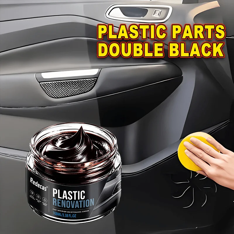 Auto Sheep Lanolin, Leather Gets Shinier Each Wipe, Long-Lasting Tire Dressing, Blacken, Anti-Aging, Protect & Renew Car Leather