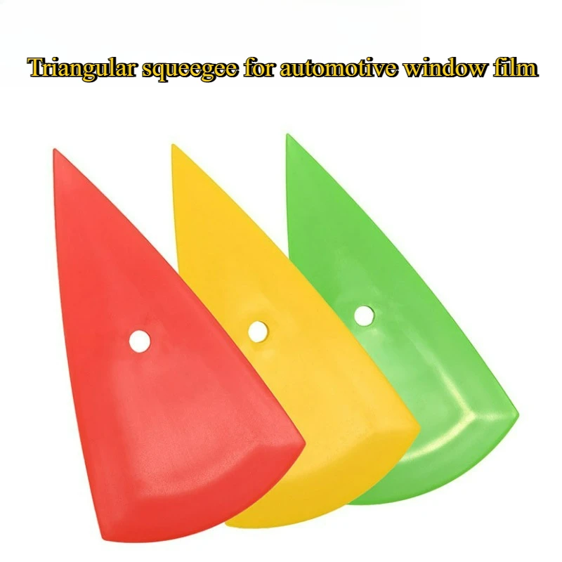 

1 комплект треугольных скребков для углов, специализированный скребок для упаковки автомобиля, углеродная пленка, монтаж края окна, инструмент для отделки