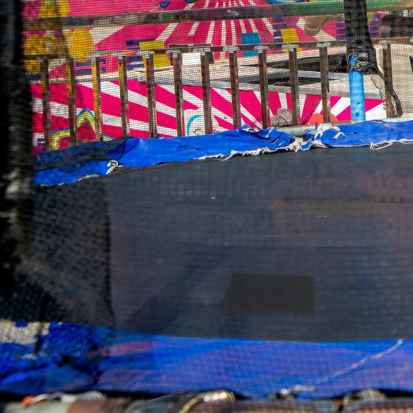 

6Sets Trampoline Repair Patch Kit with Self-Stick Patches for Mat Holes Tear Fix Quick Reusable Strong Bonding Performance