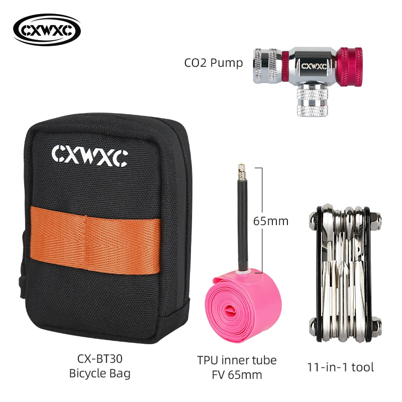 CXWXC Mini Fietszadeltas 0.35L Lichtgewicht Kleine Fietstas Draagbare Multifunctionele Handtassen Fietstas Fietsaccessoires