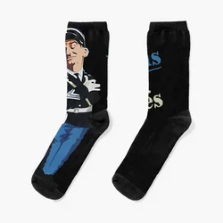 Louis de Funes Socks men cotton high quality warm winter football Socks Male Women's