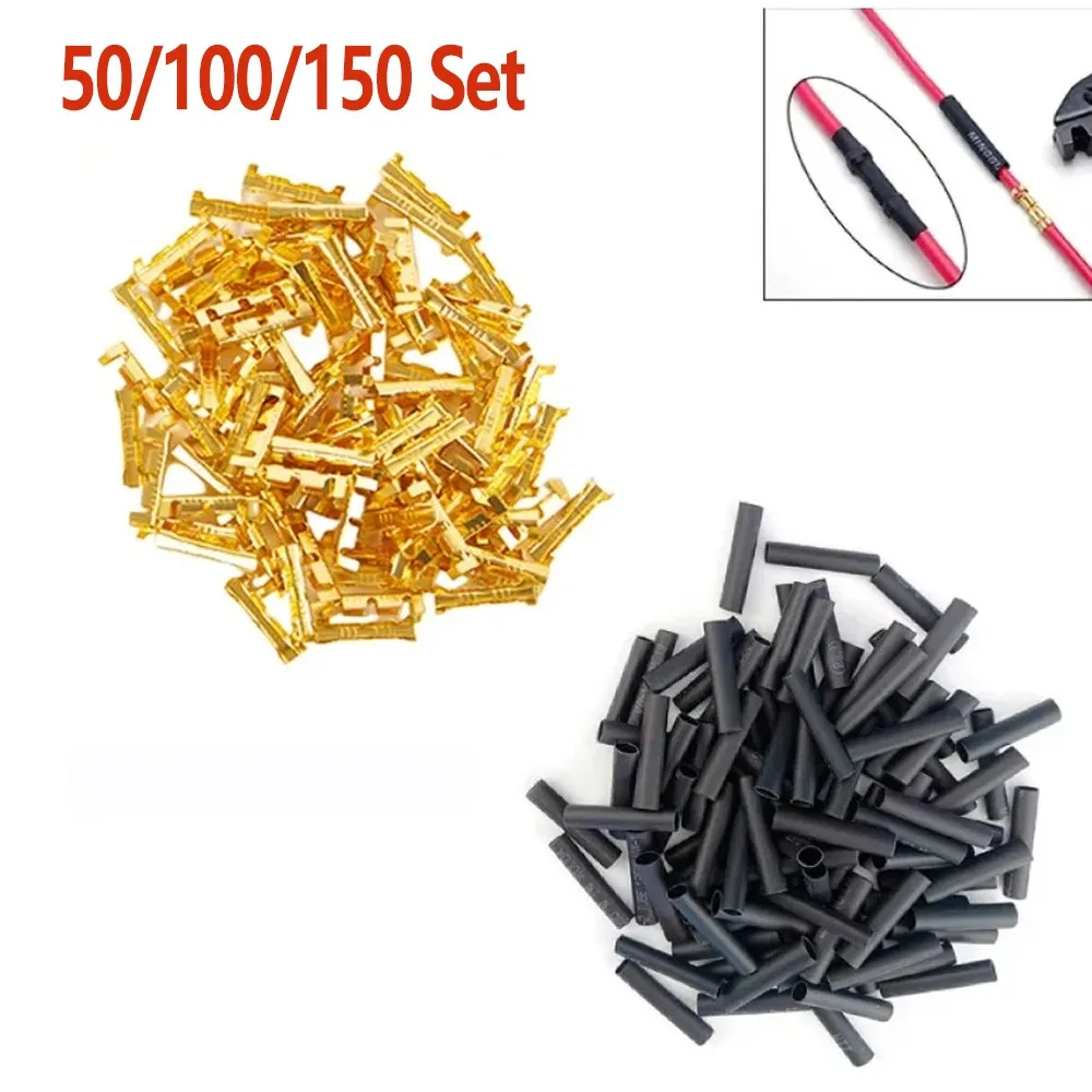 

Клеммы обжимные изолированные для быстрого подключения, 50/100/150 шт.