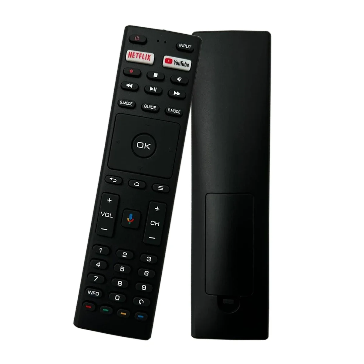 

Remote Control FOR Continental Edison CEQLED50SA20B7 CEQLED55SA20B7 CEQLED43SA21B7 Smart TV（No voice）