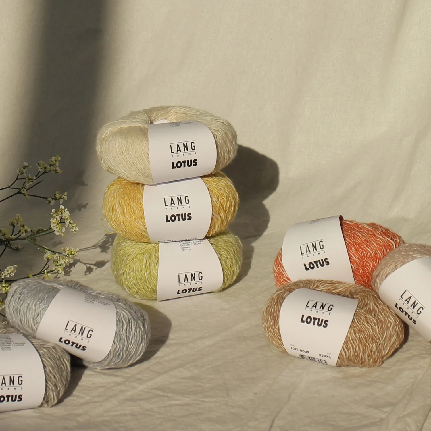 

Пряжа Langyarns07 Lotus Cotton Camere для ручного вязания, шерстяная ткань для одежды, аксессуаров, ремней, шапок, шарфов, зимний сезон
