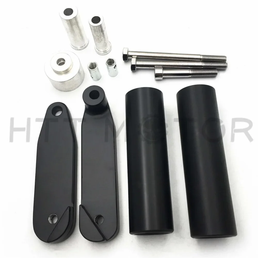 Frame Sliders Fairing Crash for 2008-2013 Kawasaki Ninja 250 / 250R / EX250 Black Aftermarket Motorcycle Parts