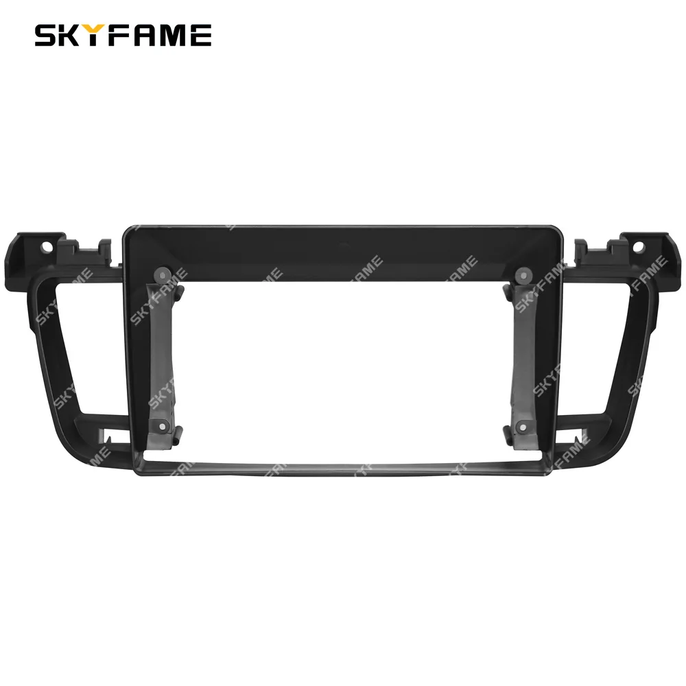 SKYFAME Car Frame Fascia Adapter Canbus Box Decoder Android Radio Dash Fitting Panel Kit For Peugeot 508 508SW