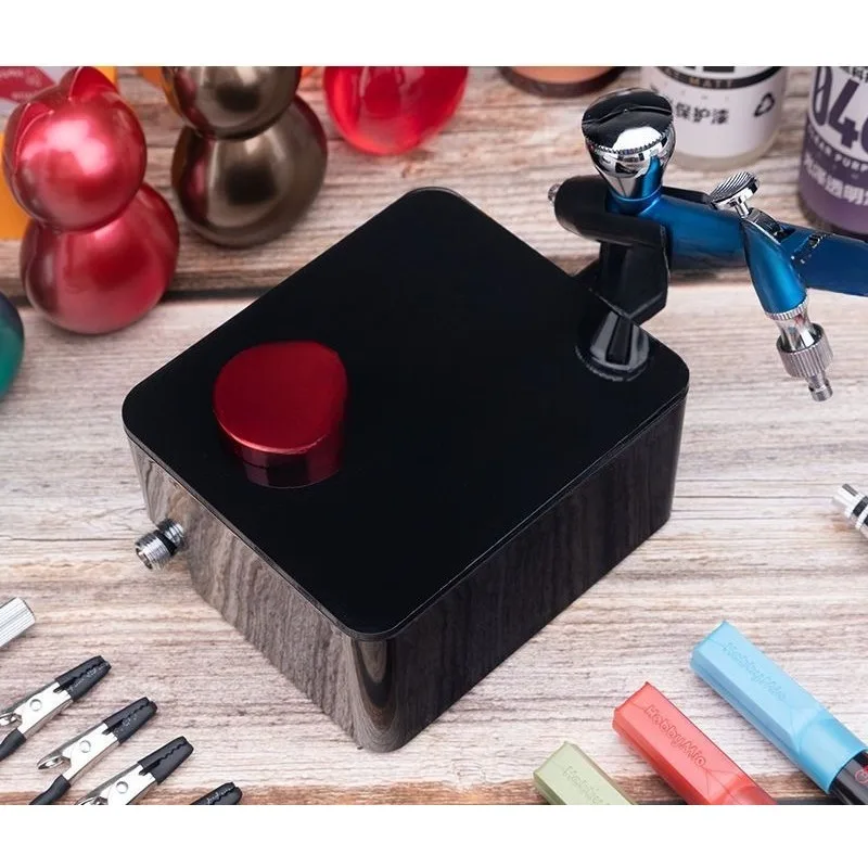 

Mini desktop air pump, plug-in mini airbrush set